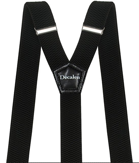 Free Sample Factory Price Wide Adjustable And Elastic Braces Y Shape Heavy Duty Mens Suspenders With Very Strong Clips