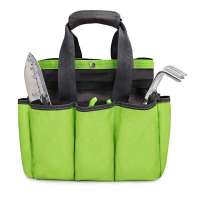 Garden Tool Bag, Garden Tote Bag with 8 Pockets for Indoor and Outdoor Gardening, Garden Tools Set