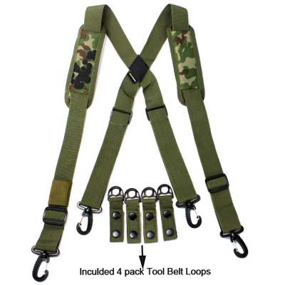 Men's Tactical Belt Strength Suspenders