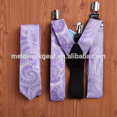 Free sample factory direct price Custom Wholesale Handmade Personalized Wedding Groomsmen Genuine Leather Suspenders