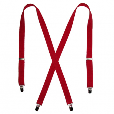 Women's Elastic Clip-End 1 Inch Basic Suspenders