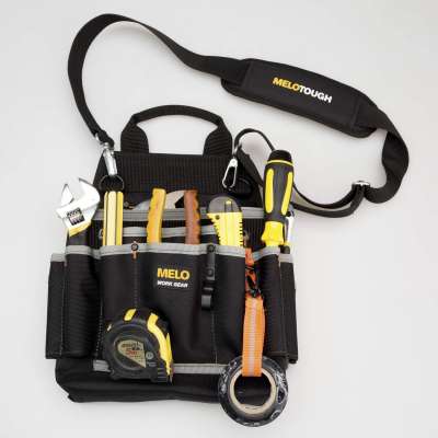 Tool bag Shoulder Tool Carrier with Multiple Pockets, Tool Organizer for Technician/maintenance and Electrician's Tools