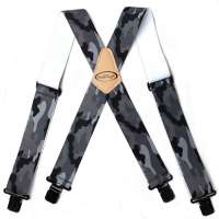 2 Inch camo work belt heavy duty suspender